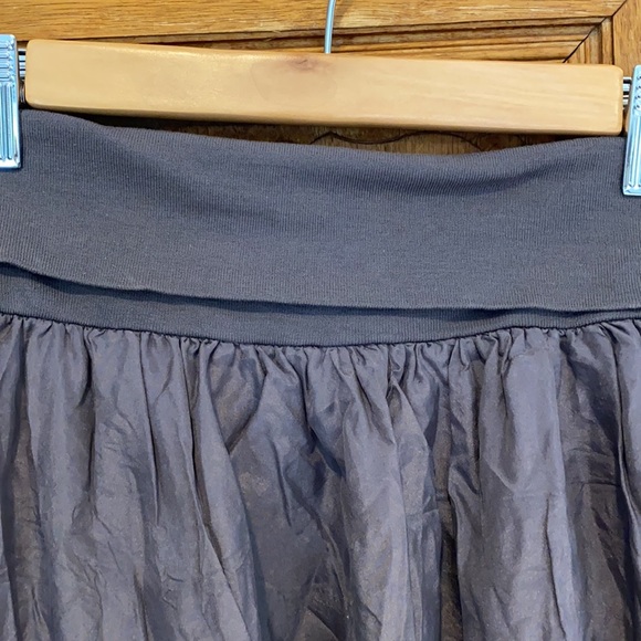 Kristense du Nord silk fold over band skirt gray 3 - Picture 5 of 8